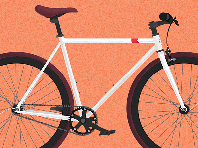 My new baby! bike cycling ilike illustration purefix sport wheels