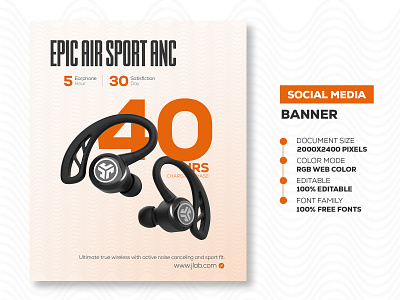 EPIC AIR SPORT ANC - Social Media Banner Template