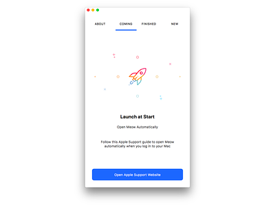 Onboarding - Launch information