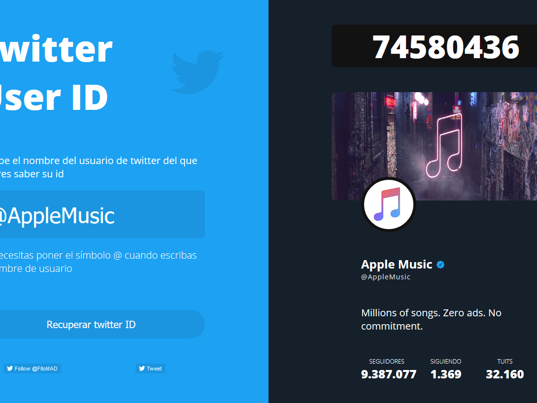 Get Twitter User ID by Adolfo on Dribbble