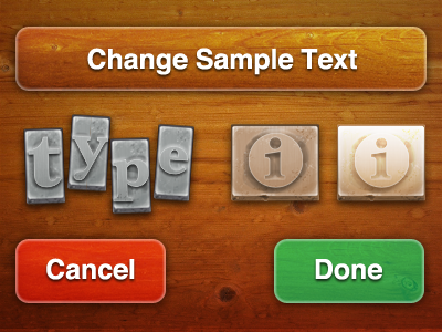Type Tool UI app icon ios iphone
