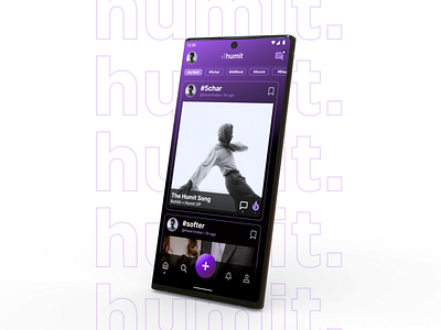 humit — UI revamp figma humit humitapp mobile music music sharing revamp ui
