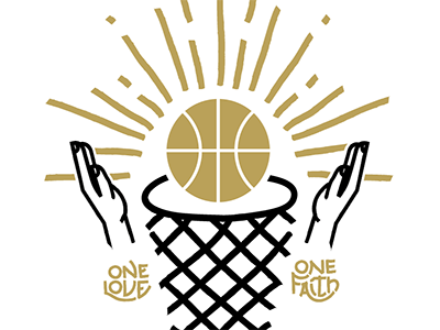 one love - one faith ball basket basketball faith hand hands holy love ring saint