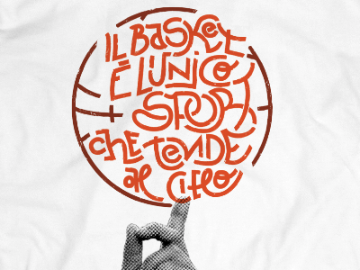 look at the sky ball basket basketball faith hand hands lettering letters love sky type typography