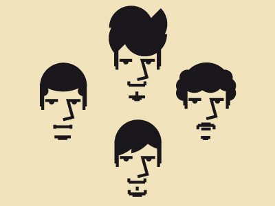 Faces faces hair nose pixel