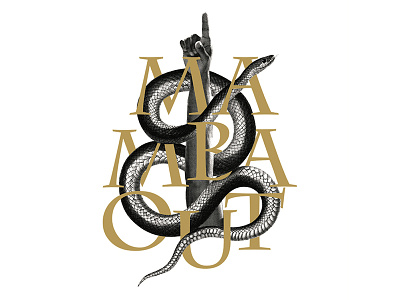 MAMBA OUT arm basketball kobe kobebryant lettering mamba nba snake typography