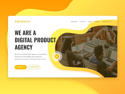 Homepage Agency - Amannah