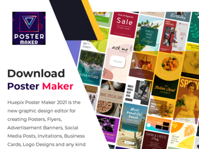 Create Social Media Poster | Download Poster Maker App by Hue Pix on ...