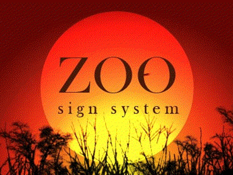 Learn Gestalt in college gestalt graphic design sign system zoo