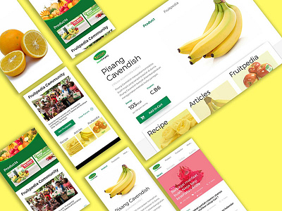 #Exploration | Sunpride website alternative version banana fruit healthy lifestyle vitamin c