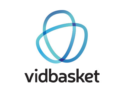 Vidbasket Logo brand branding idenitity logo startup
