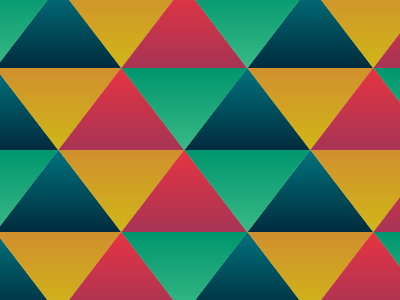 Digital Doodle: Triangle pattern triangles