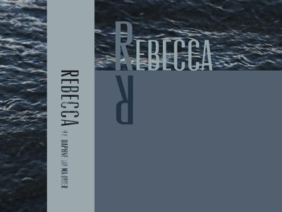 Rebecca Book Cover redesign book cover daphne du maurier rebecca redesign