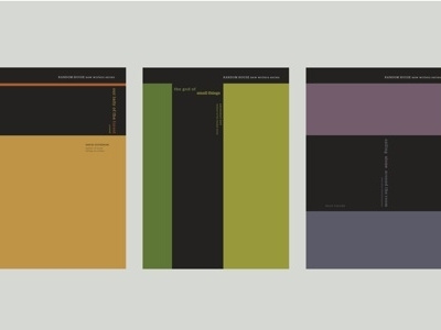Book Covers (color) book covers color typography