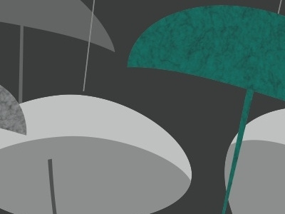 Museum of Weather V1 Umbrellas critical design futurism museum of weather poster