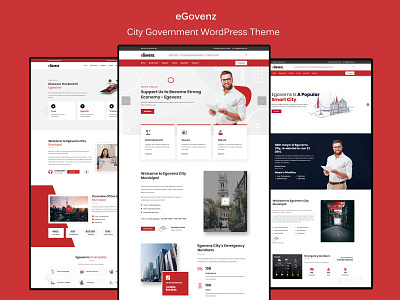 eGovenz -  Best City Government WordPress Theme