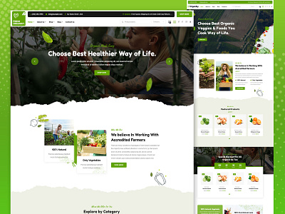 Organiky - Organic Food Store WordPress Theme business creative design shop web design website woocommerce wordpress wordpress theme