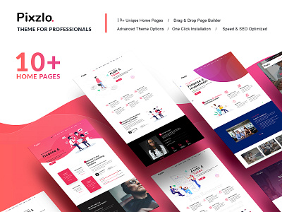 Pixzlo – Creative Theme for Professionals animation wordpress theme blog theme business wordpress theme digital marketing popular wordpress theme portfolio theme seo wordpress theme wordprss