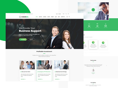 Counsell – Consultancy WordPress Theme
