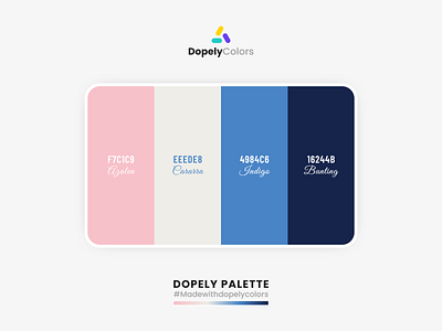 Color Palette for Designers & Color Lovers | Dopely Colors branding color color palette color scheme colorful colors design gradient illustraion illustration logo ui ux vector