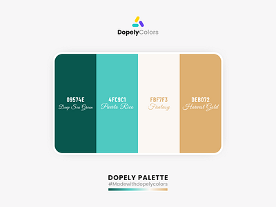 Color Palette for Designers & Color Lovers | Dopely Colors branding color color palette color scheme colorful design illustraion illustration logo ui ux vector