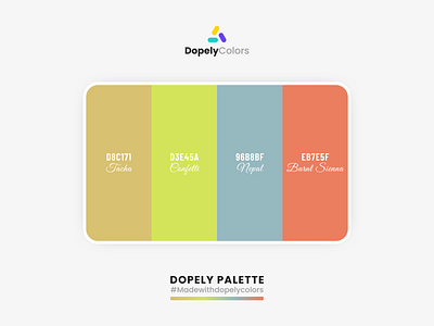 Color Palette for Designers & Color Lovers | Dopely Colors branding color color palette colorful colors design gradient illustraion illustration logo ui ux vector