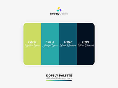 Color Palette for Designers & Color Lovers | Dopely Colors branding color color palette color scheme colorful colors design gradient illustraion illustration logo ui ux