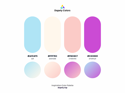 Color Palette for Color Lovers by Dopely Colors!🍭