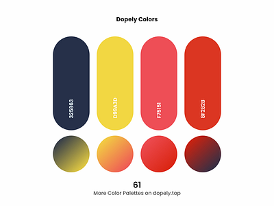 Daily dose of colors. (61)🍭 color color palette color scheme colorful colors colour gradient gradients orange red yellow