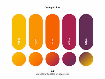 Brilliant daily dose of colors. (74)🍭 branding color color palette color scheme colorful colorpalette colors design gradient gradients illustration logo ui ux vector