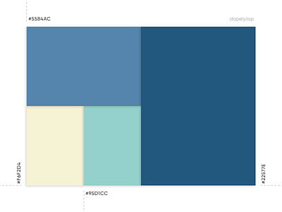 Daily Color Palette by dopely!