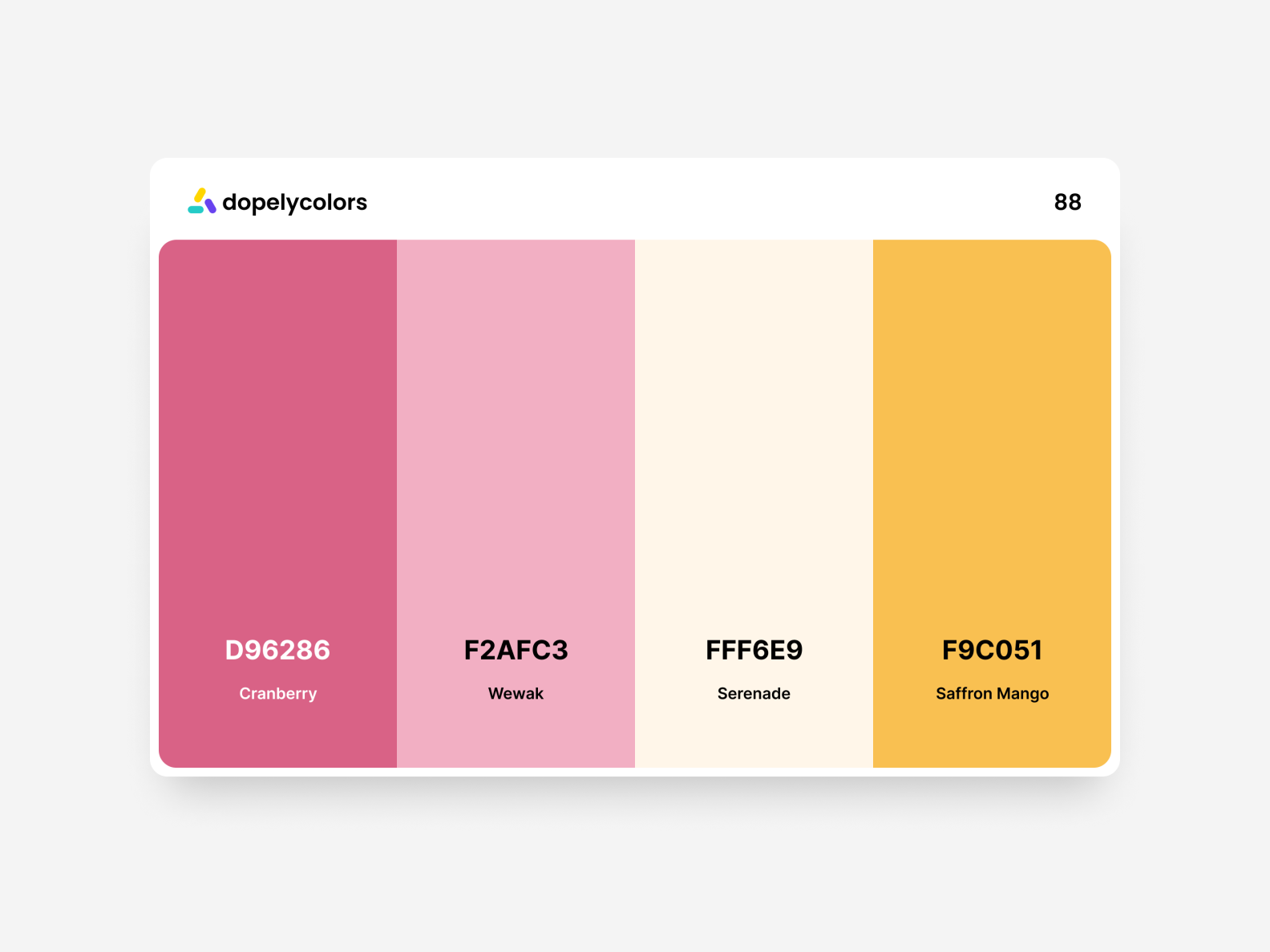 Dopely Colors #88 by Dopely on Dribbble