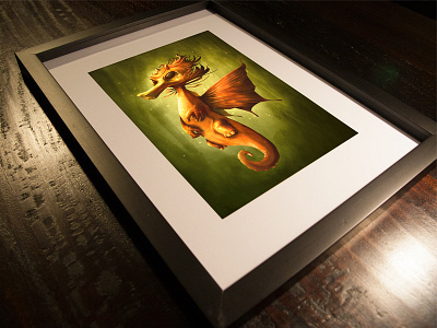 Dragon dragon illustration print