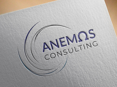 Logo Design for ANEMOS Consulting