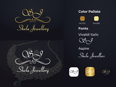 Logo Design for Shella Jewelry barshanroy3909 bd logo branding graphic design graphicpro3909 iconic logo identity illustration logo logo design