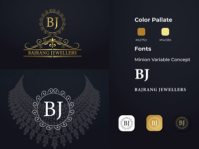 Premium Logo Design for Bajrang Jewelers barshanroy3909 brand identity branding graphic design graphicpro3909 iconic logo identity illustration logo logo design