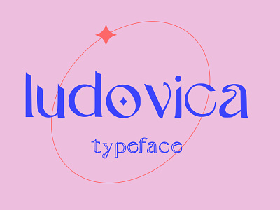 LUDOVICA TYPEFACE branding design flat graphic design icon illustration illustrator logo minimal typeface typeface design typo typography typography art