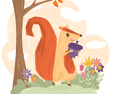 Squirrel Character