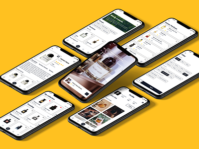 Perfumistic – Mobile App Concept