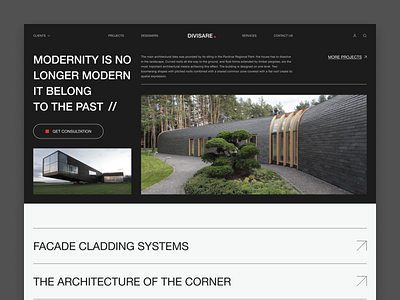 Landing Page architecture branding design graphic design landing page ui ux web web design