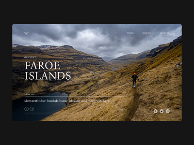 Social Share design graphic design landing tourism ui web web design