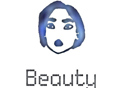 Beauty-girl app design icon logo