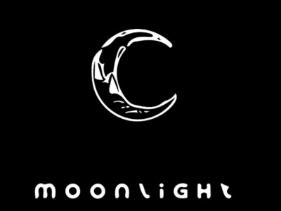 Moonlight branding icon illustration logo