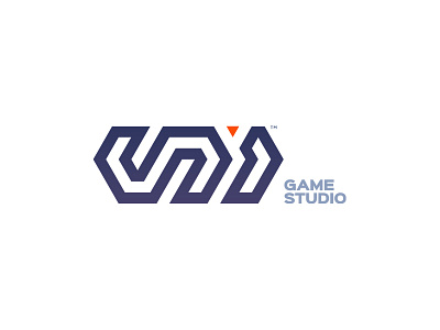 V11 Game Studio | Logo exploration game geometric logo logotype mark number studio typography