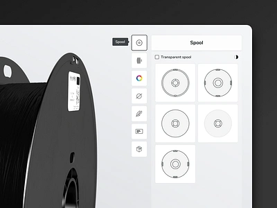 3D Filaments : Customiser 3d 3d printing comparator configurator customisation filament product