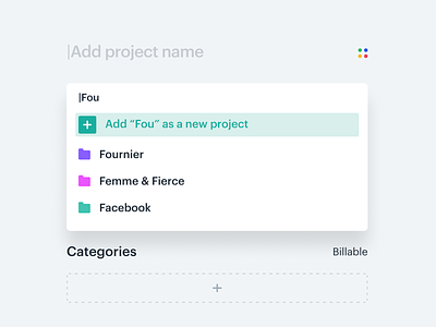 Internal tracking tool : Add Project project tool wonderland