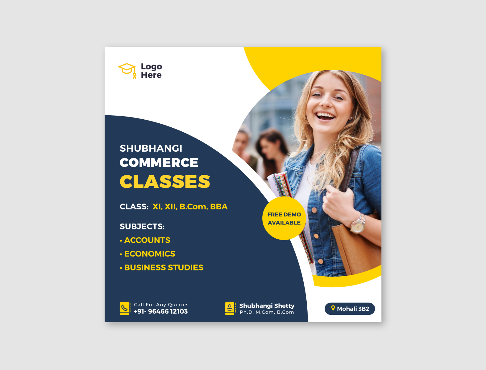 Coaching Class Social Media Banner By Rithik Bedi On Dribbble