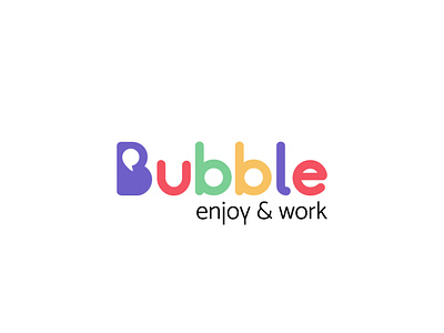 Logo de bubble hecho por la agencia 7 circulos