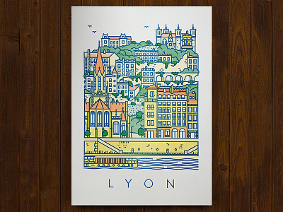 Lyon Poster