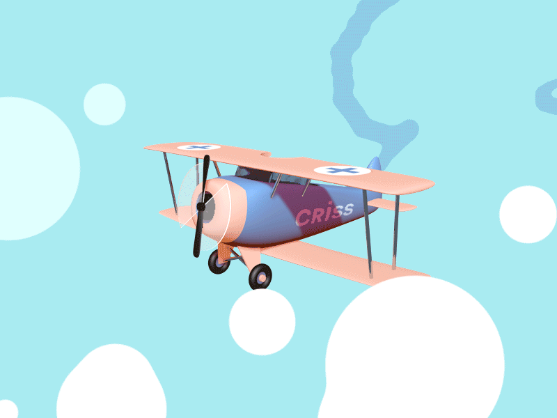 Crisscross Plane after effects c4d clouds plane